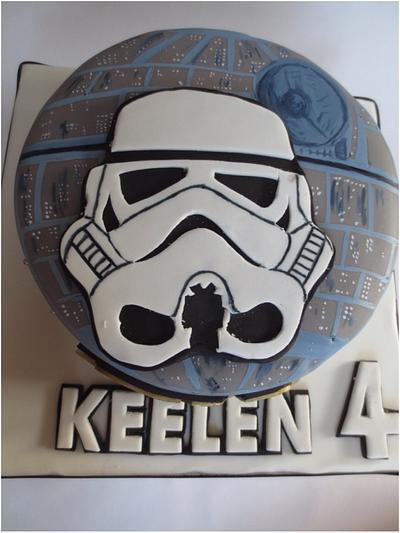 My First Star Wars Cake! :D - Cake by K Cakes