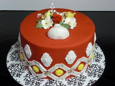 Floral cake - Cake by Patricia M