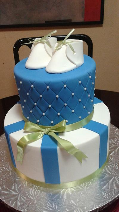 Baby Shower Cake - Cake by Rosa