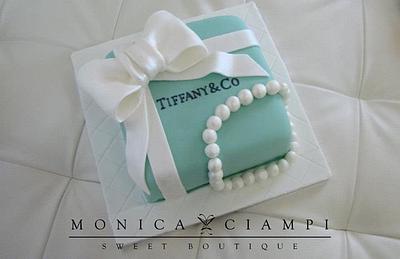 Tiffany box - Cake by Monica Ciampi