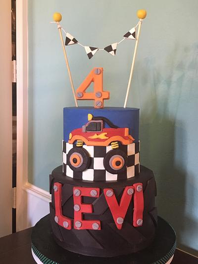 Monster Truck cake - Cake by Pippa