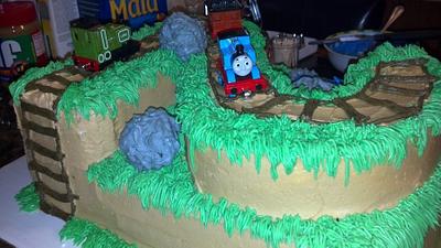 Thomas The Train Cake - Cake by Tonya