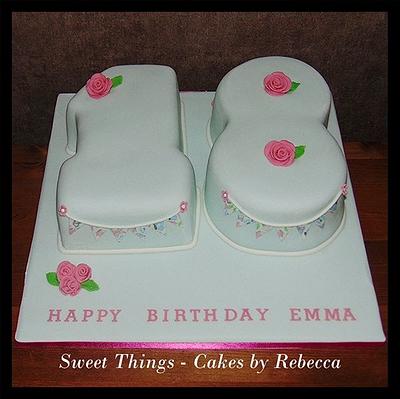 18th birthday cake - Cake by Sweet Things - Cakes by Rebecca