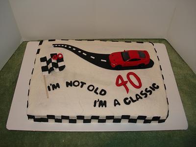 40th Birthday - Cake by Chris Jones
