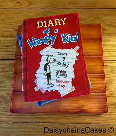 Diary of a Wimpy Kid - Cake by Daisychain's Cakes