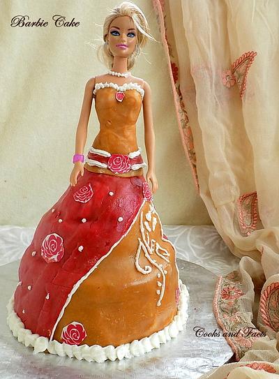 Barbie Birthday Cake - Cake by Jeny John