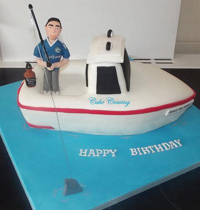 boat cake  - Cake by Hayley