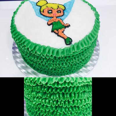 Tinkerbell - Cake by Lovescakesme
