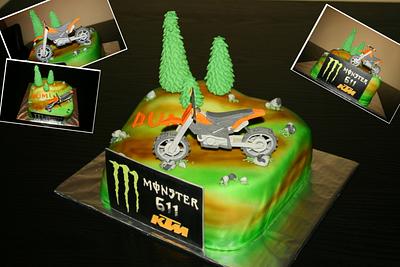Motocross - Cake by Rozy