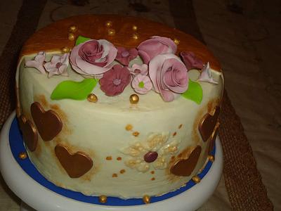 White chocolate cake - Cake by Nodycakes