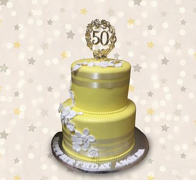 Yellow 50 - Cake by MsTreatz
