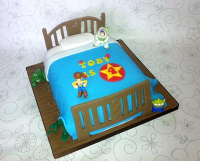 Toy Story Bed - Cake by KatieTallsCakes