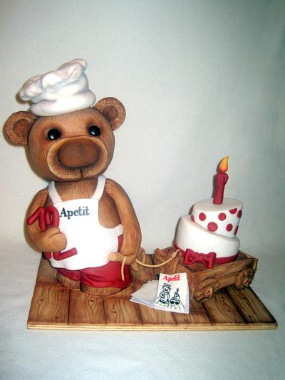 Teddy cook - Cake by Eliska