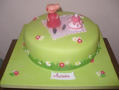Peppa Pig  - Cake by Filomena