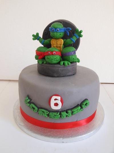 ninja turtles - Cake by Raffaella