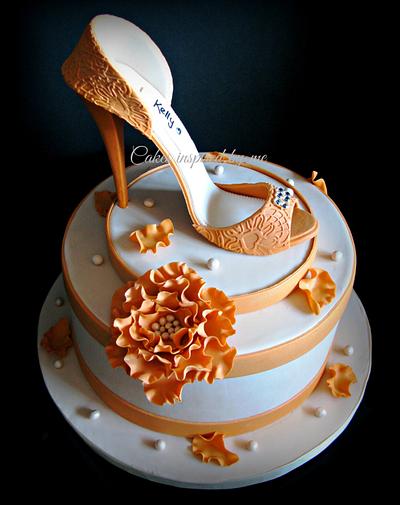 Shoe cake - Cake by Cakes Inspired by me