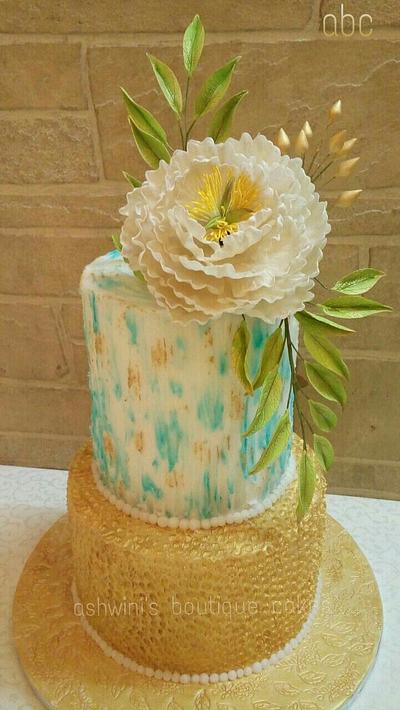 a buttercream textured cake - Cake by Ashwini Tupe