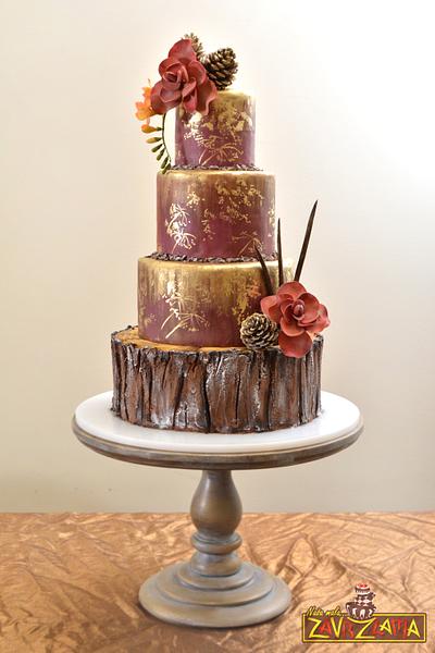 Rustic Chinese Wedding cake - Cake by Nasa Mala Zavrzlama