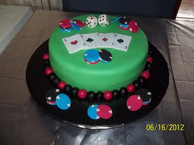Poker Cake - Cake by N&N Cakes (Rodette De La O)