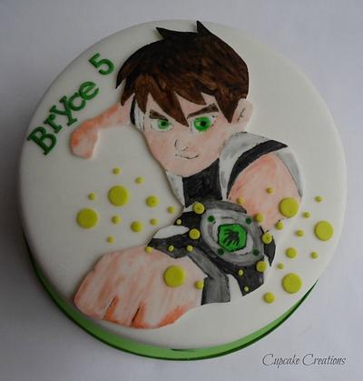 Hand cut & painted Ben 10 cake - Cake by Cupcakecreations