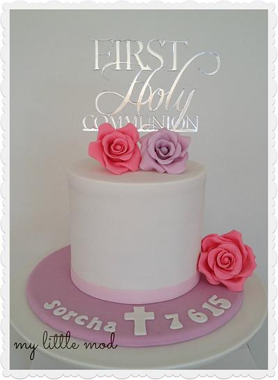 First Holy Communion Cake - Cake by mylittlemod
