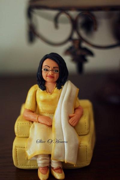 Sugar Caricature - Cake by Slice of Heaven By Geethu