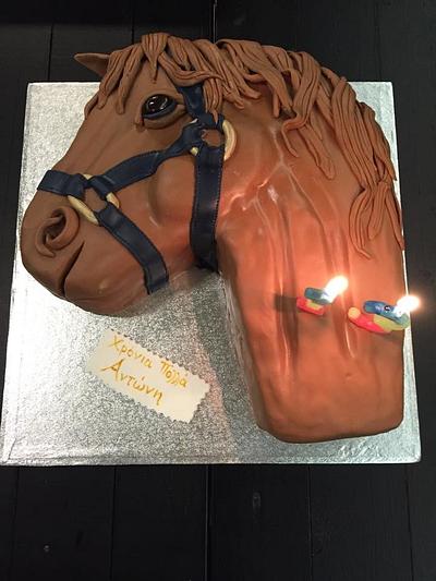 HORSE CAKE - Cake by vicky zachou