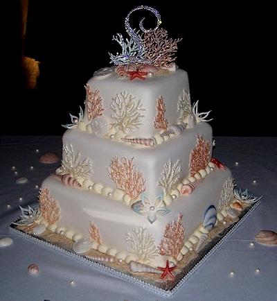 Sea Shells.... - Cake by Patrice