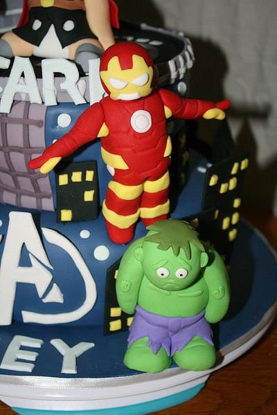 Avengers Cake - Cake by Miranda