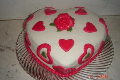 Valentine day - Cake by daniela