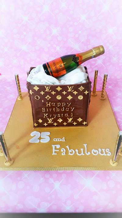 25 and Fabulous  - Cake by Not Your Ordinary Cakes