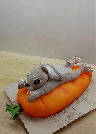Bunny - Cake by babkaKatka
