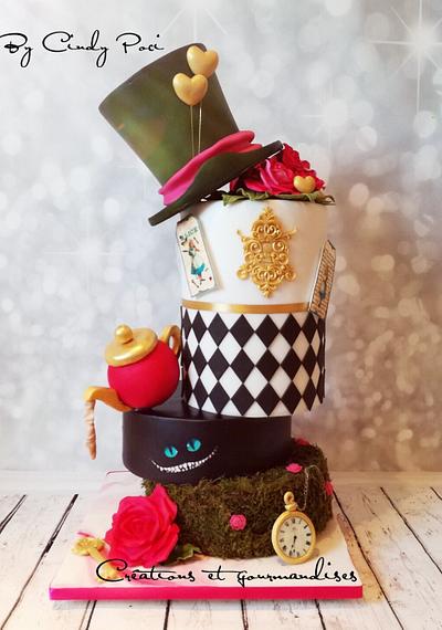 Alice in wonderland  - Cake by Cindy