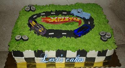 Hot Wheels cake - Cake by alexialakki