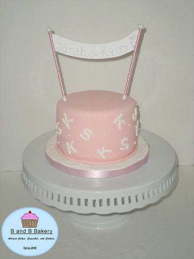 Bridal Shower Banner - Cake by CakeLuv