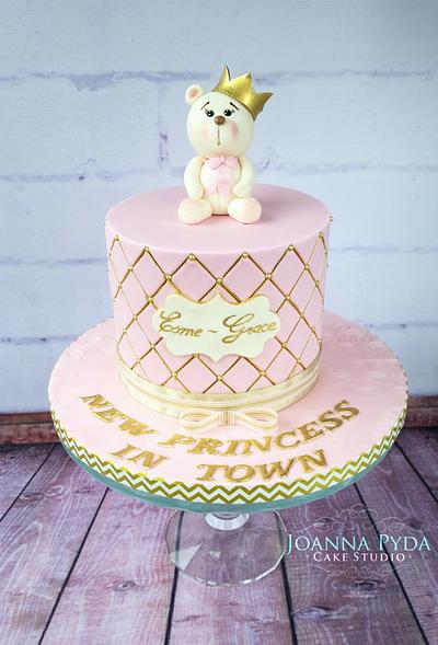 Princess Teddy Cake - Cake by Joanna Pyda Cake Studio