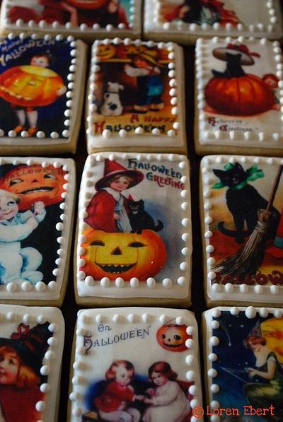 Vintage Halloween Cookies - Cake by Loren Ebert