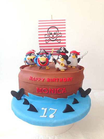 Penguin Pirate - Cake by funni