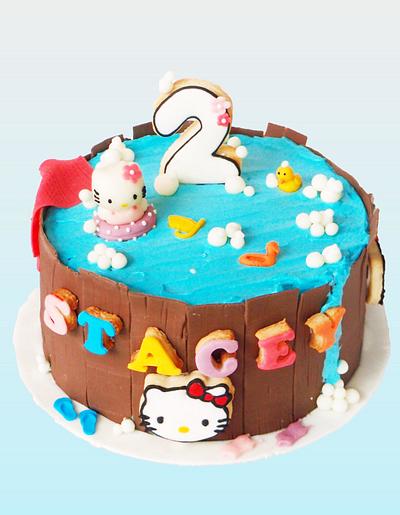 Hello Kitty Pool Party - Cake by Julie Manundo 