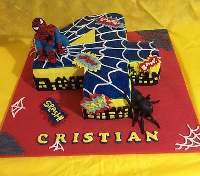 Spiderman cake  - Cake by lupi67