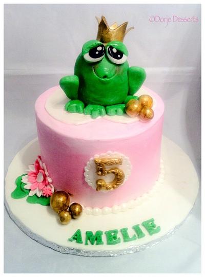 Little frog prince  - Cake by Dorje Desserts
