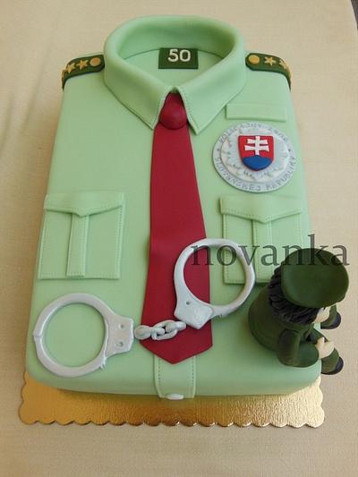 For a police man - Cake by Novanka