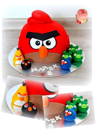 Angry birds cake - Cake by Mimi cakes