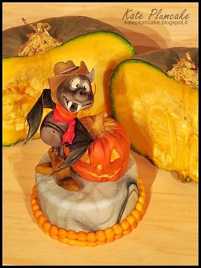 Halloween country bat - Cake by Kate Plumcake