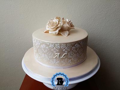 Wedding Anniversary - Cake by Artur Cabral - Home Bakery