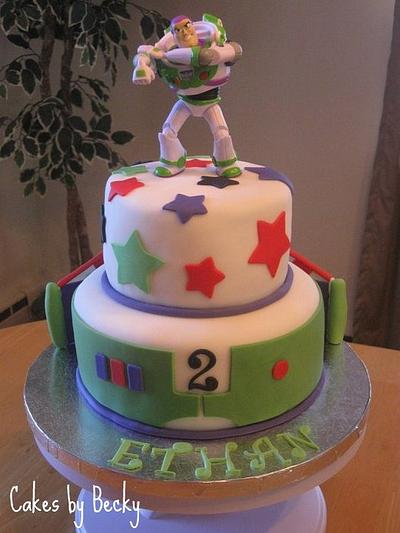 Buzz Lightyear Birthday Cake - Cake by Becky Pendergraft