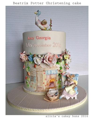 Beatrix Potter Christening / A Mothers Love  - Cake by Alicia's CB