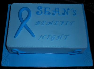 Fundraiser .Bowel Cancer - Cake by Sugarart Cakes
