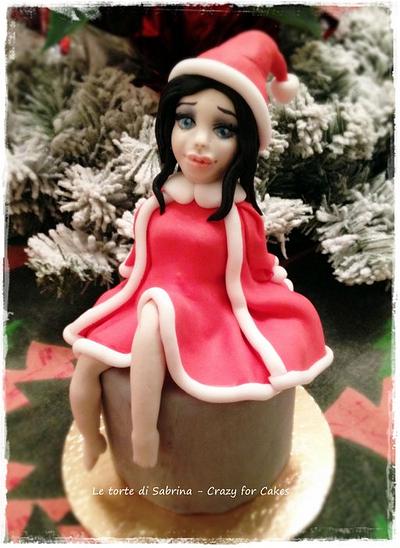 Christmas lady - Cake by Le torte di Sabrina - crazy for cakes