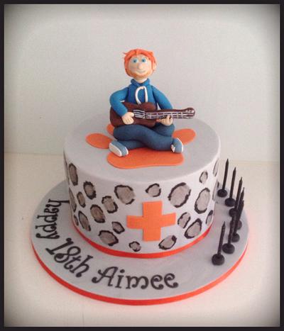 Ed Sheeran 18th birthday cake - Cake by Blame It On Cake!